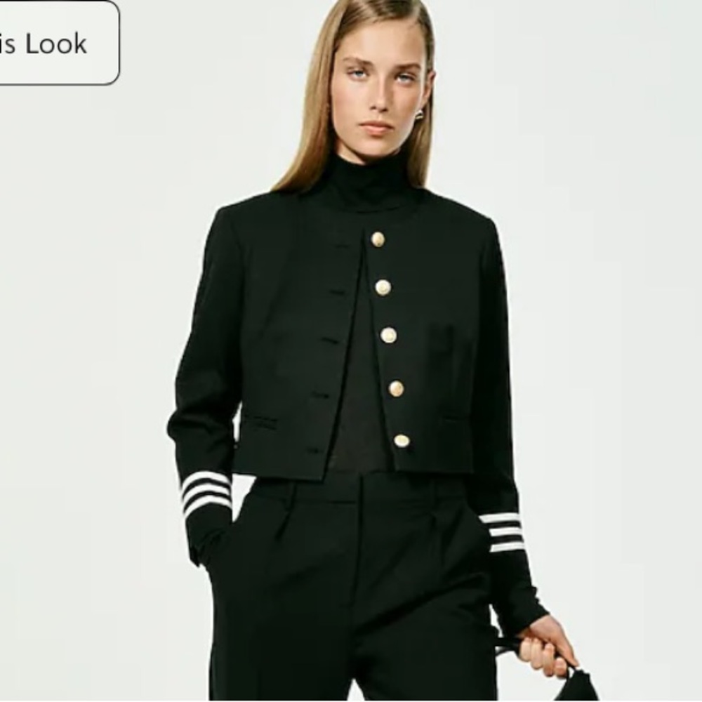J Crew Louisa Lady Jacket Italian Wool